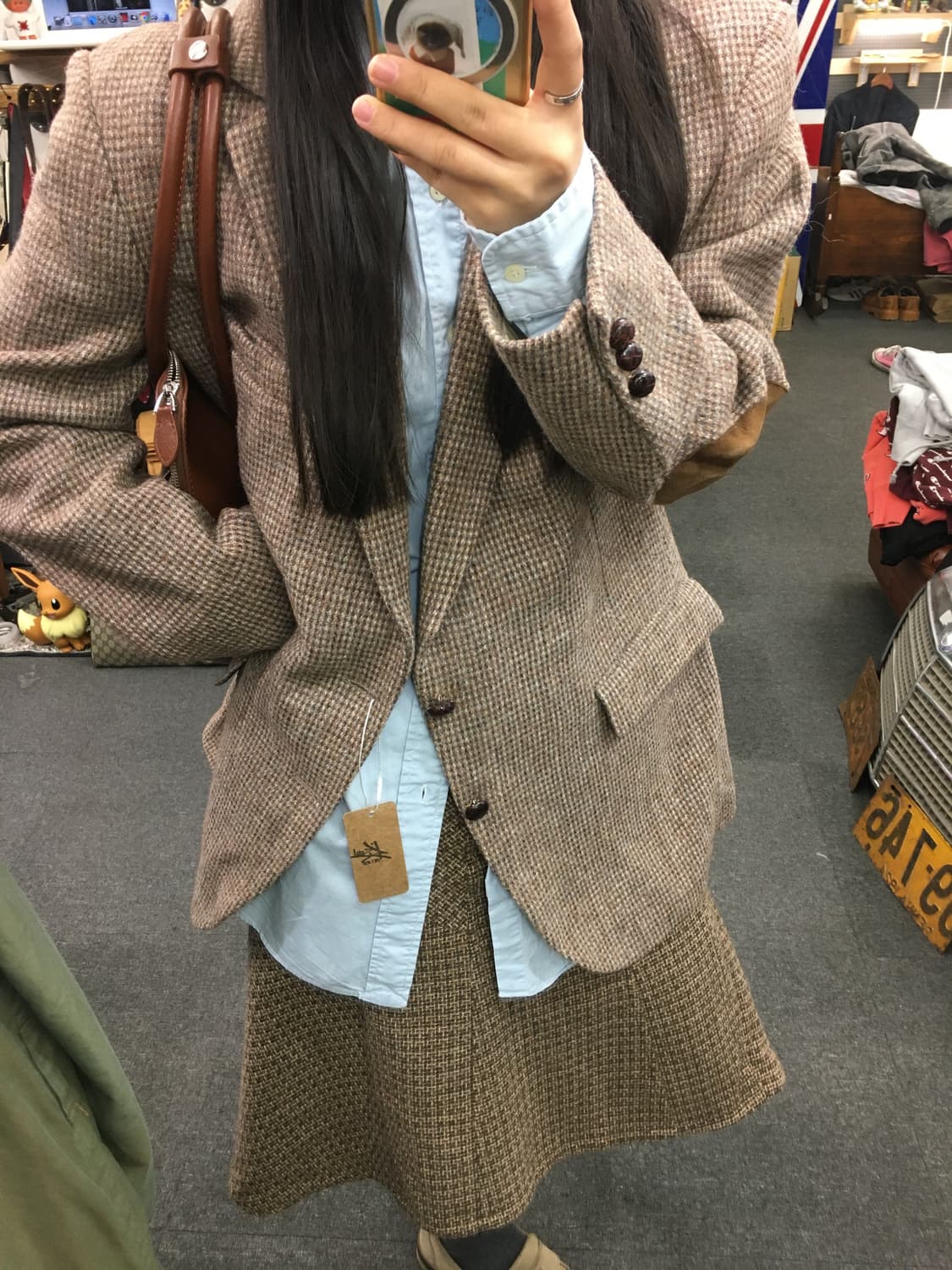 해리스 트위드 자켓 상품이미지1