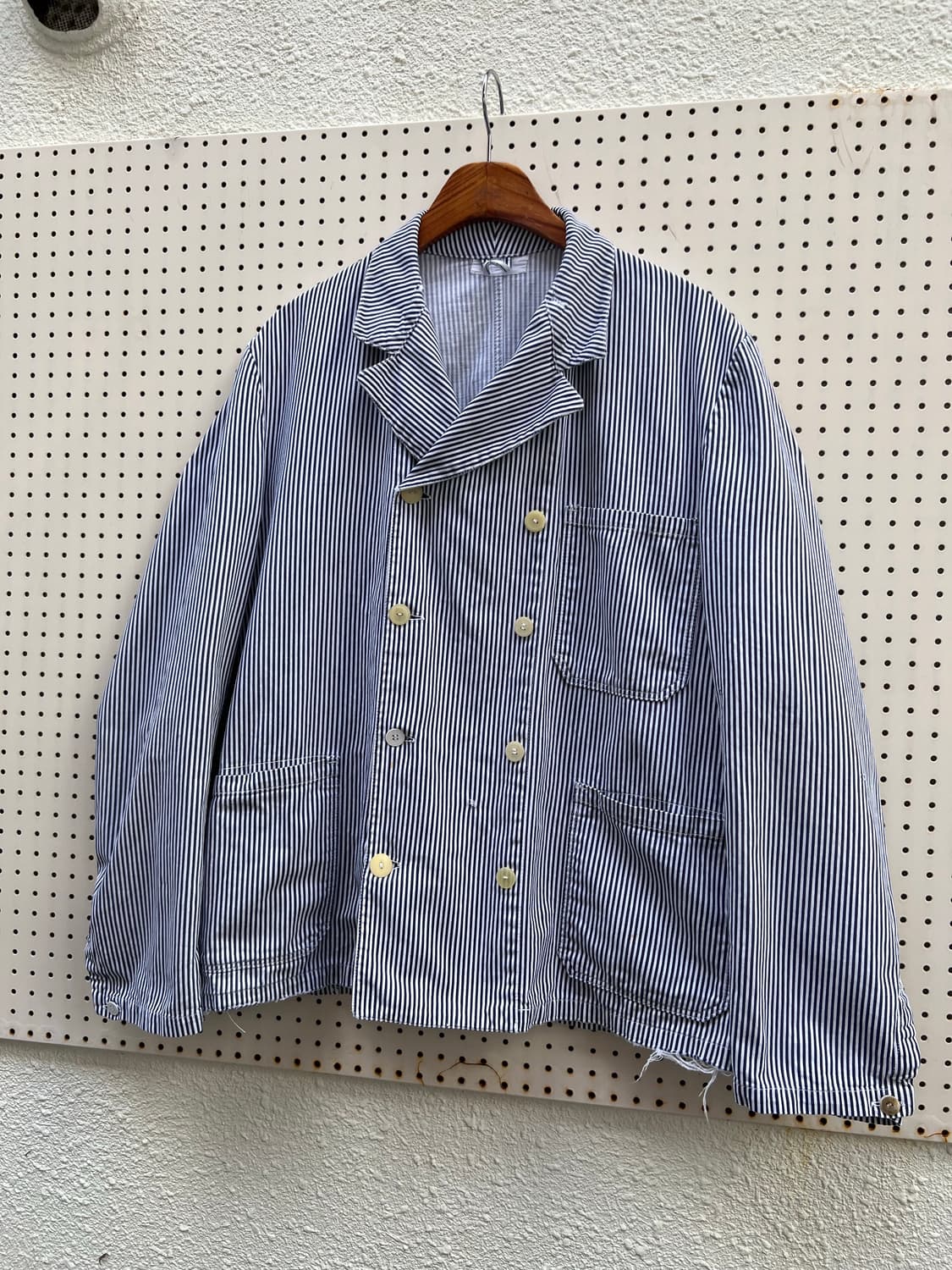 OLD FRENCH STRIPE 더블브레스트 빈티지프렌치워크자켓 상품이미지5