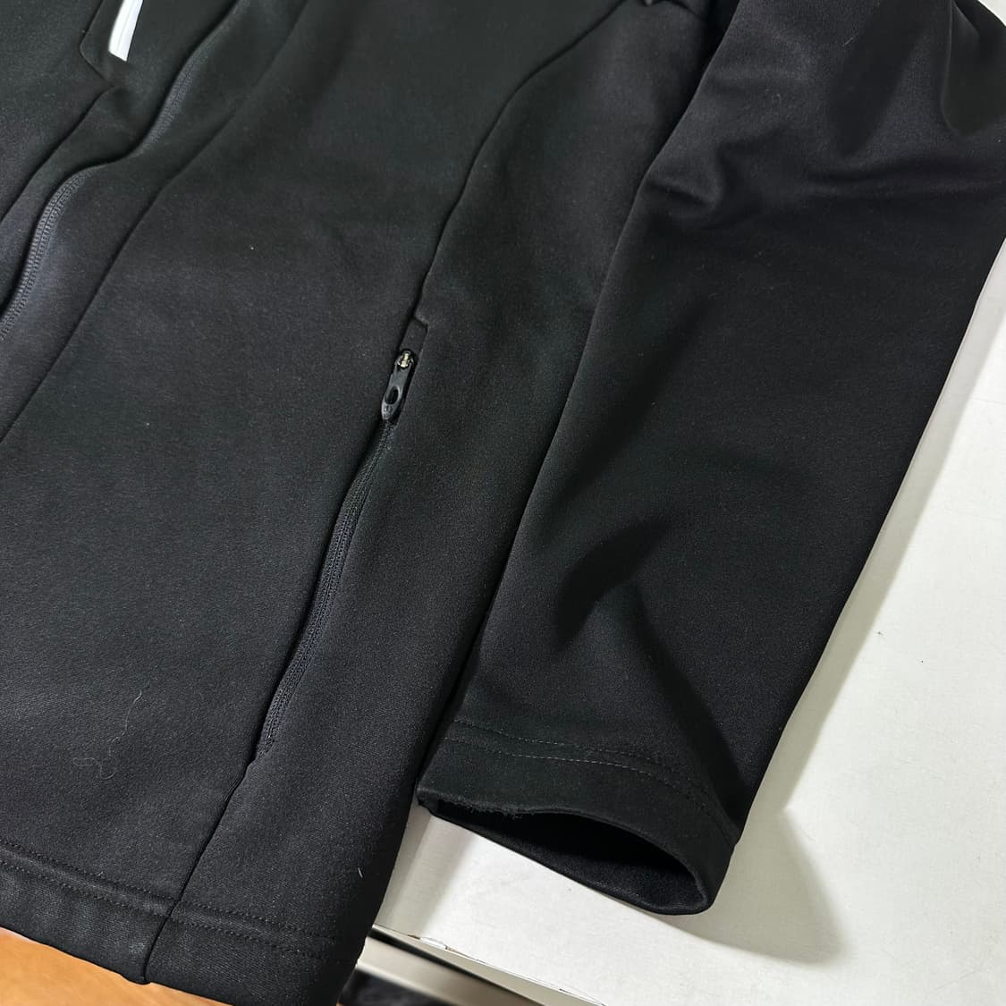 M 스파이더 블랙 트레이닝 스파이더로고 트랙탑 집업져지 상품이미지3