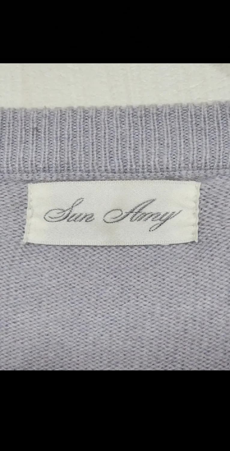 (L) 캐시미어 가디건 아가일 라운드 해외판  상품이미지3