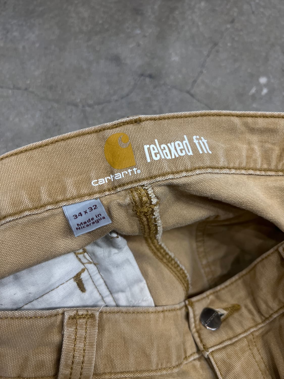 칼하트 더블니 워크 팬츠 상품이미지10