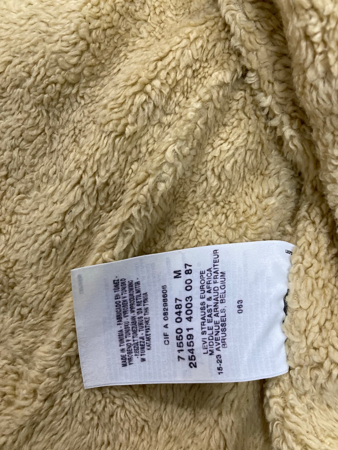 리바이스 데님 자켓 트러커 쉐르파M 상품이미지6