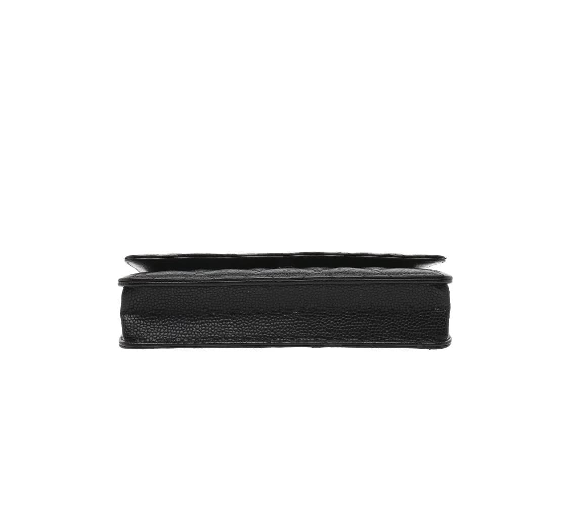 [S급] 샤넬 클래식 그레인드 카프스킨 & 실버 메탈 체인 판매합니다!! 상품이미지4