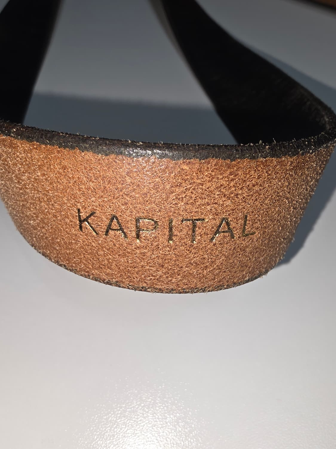 Kapital 캐피탈 잼스톤 벨트 F black 상품이미지3