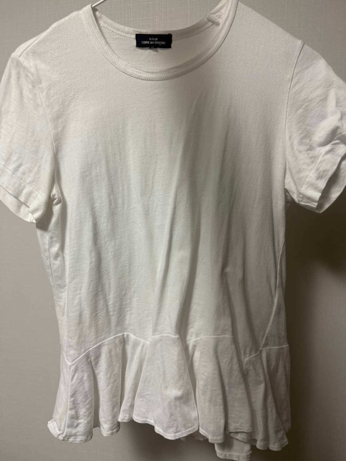 꼼데가르송 트리콧 반팔 M 상품이미지1