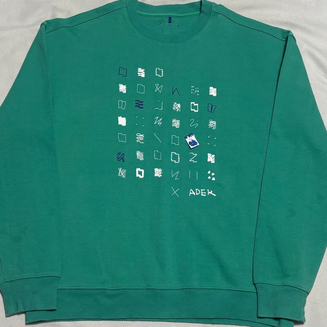🫶🏻 A2 아더에러 그린 맨투맨 🫶🏻 상품이미지1