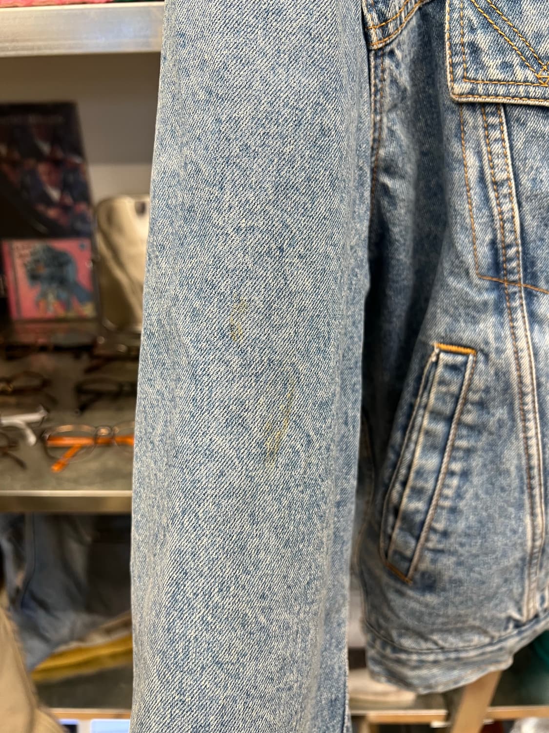 90s Wrangler Sherpa Denim Jacket 상품이미지6