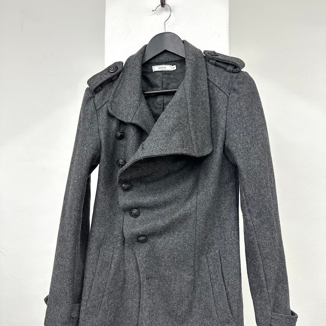 Midas drape wool coat  상품이미지4