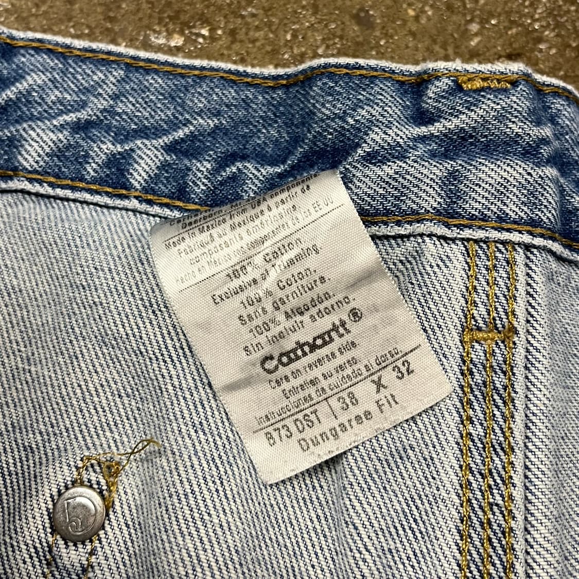 Carhartt 데님 더블니 (36“) 상품이미지6