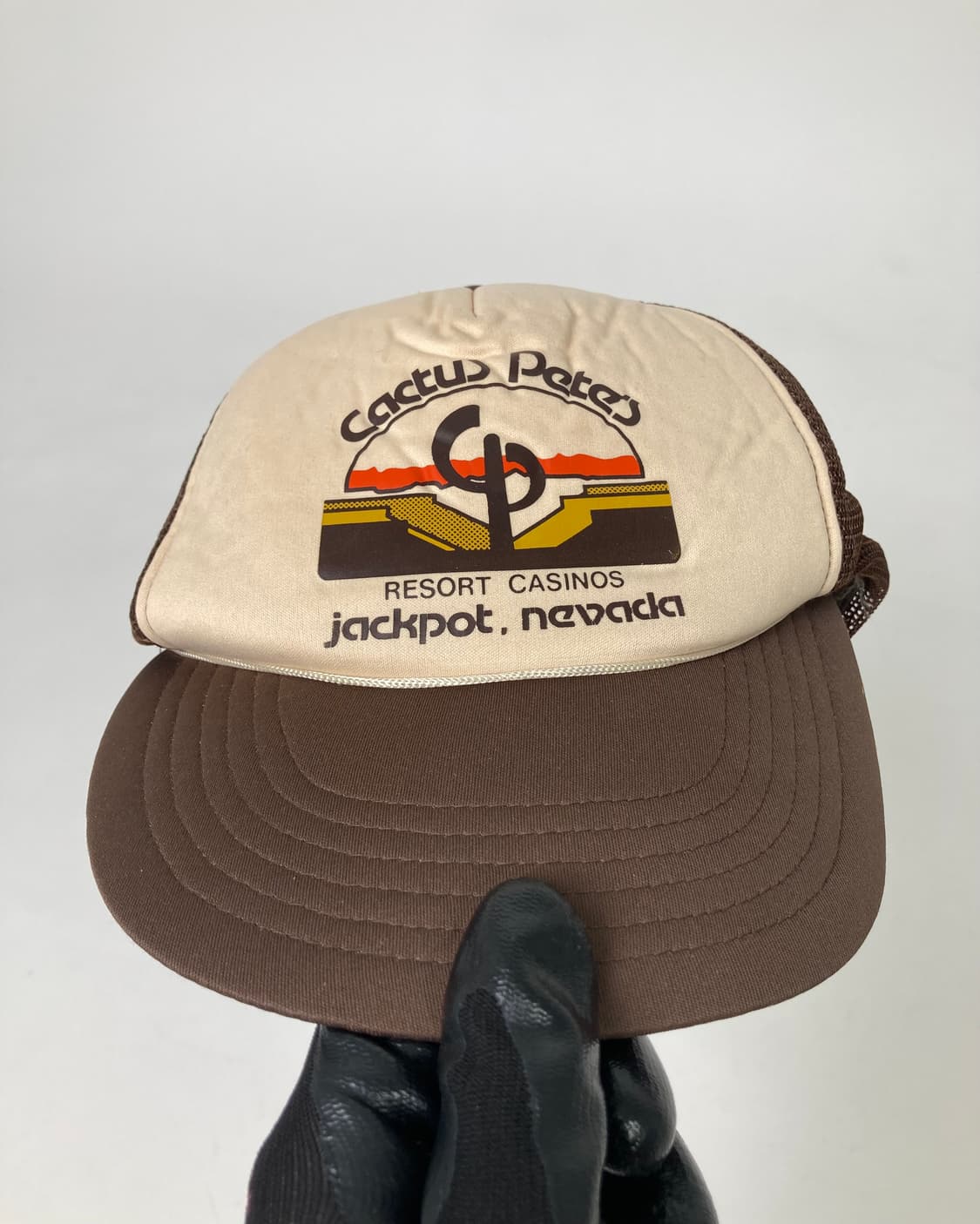 90s Trucker Hat (tan/brown) 상품이미지1