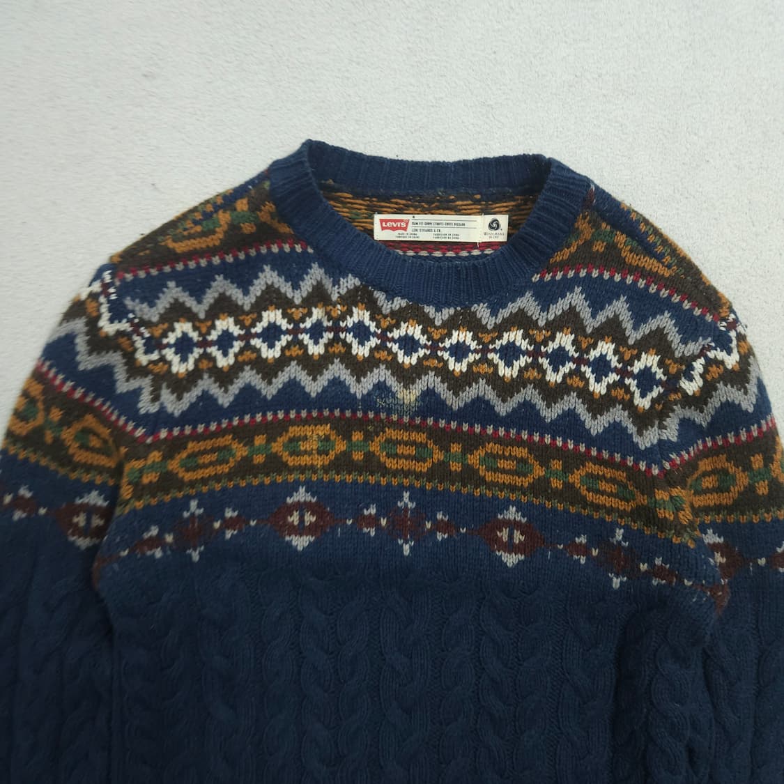 리바이스 노르딕 페어아일 니트 m 상품이미지2