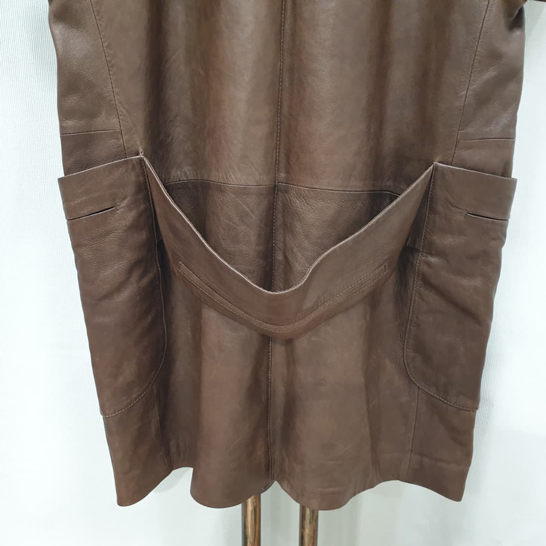 G.BOTTICELLI 양가죽 빈티지 베스트 66-77 상품이미지6