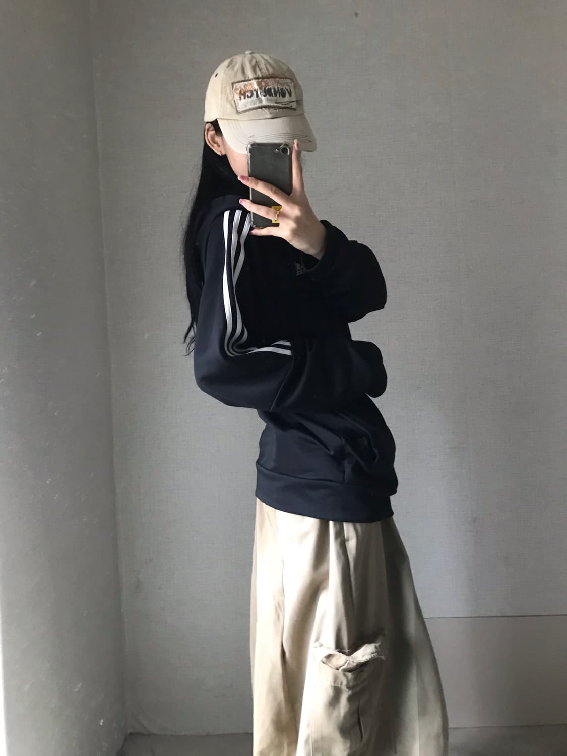 아디다스 블랙 후드집업 상품이미지5