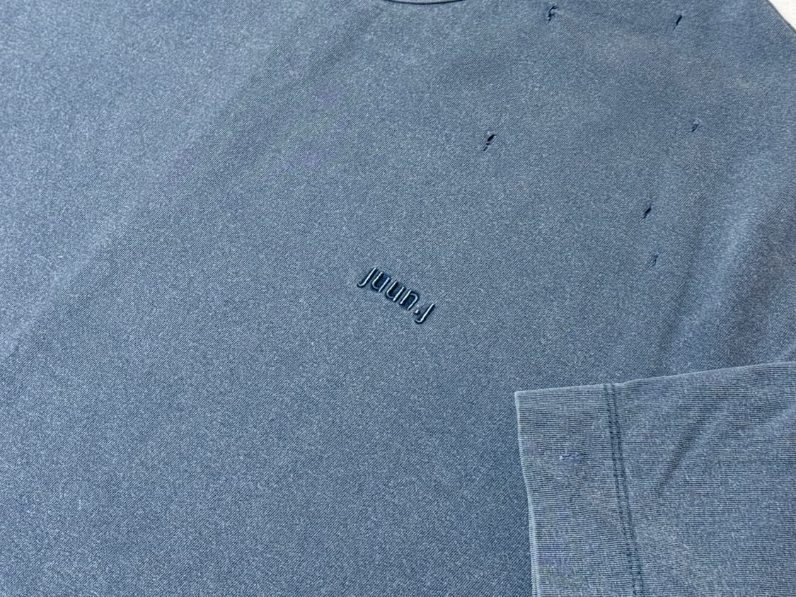 juun.j 준지 데미지워싱 반팔티 상품이미지3