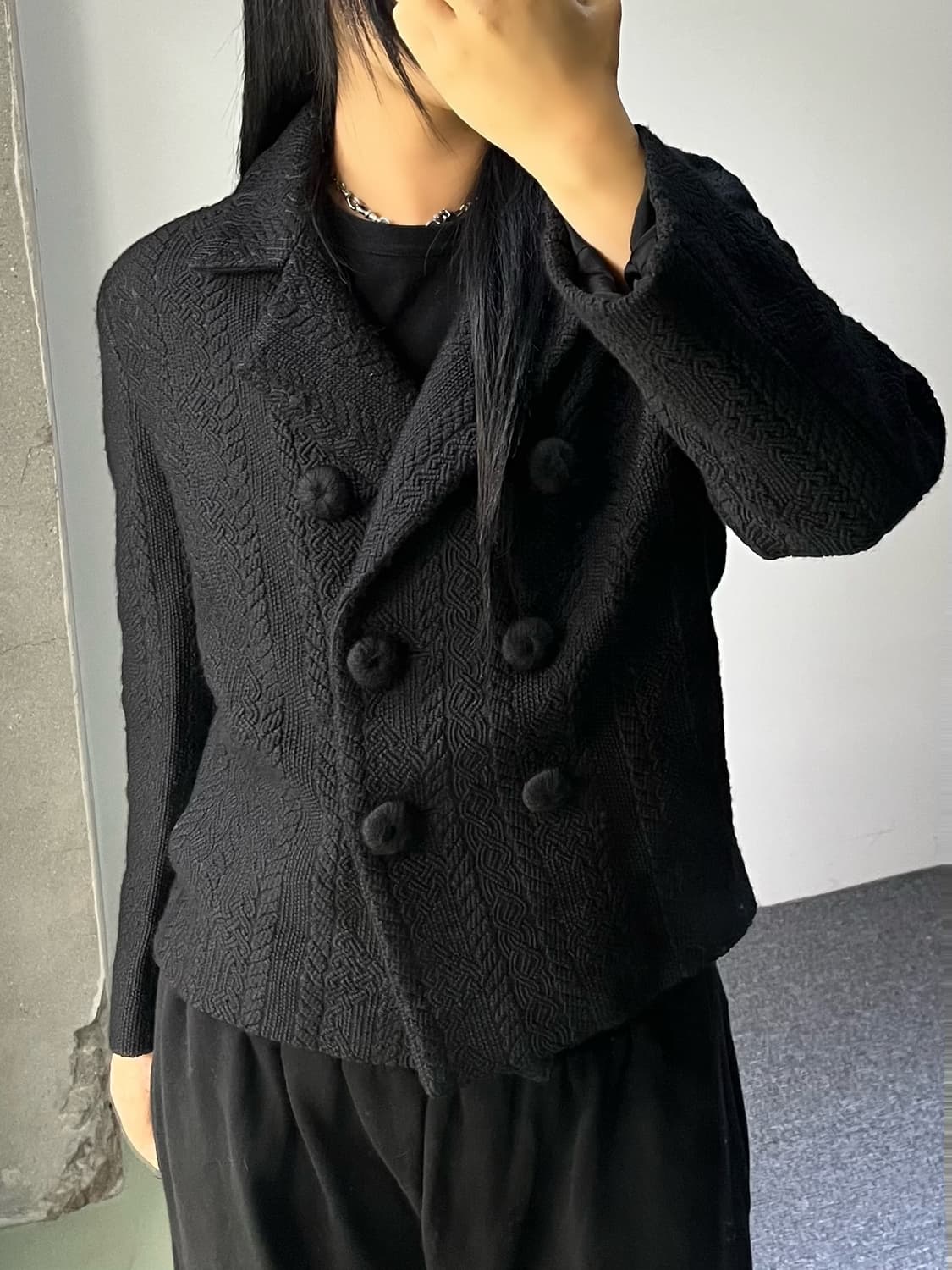 보테가 베네타 08f/w 자카드 울 자켓 상품이미지1