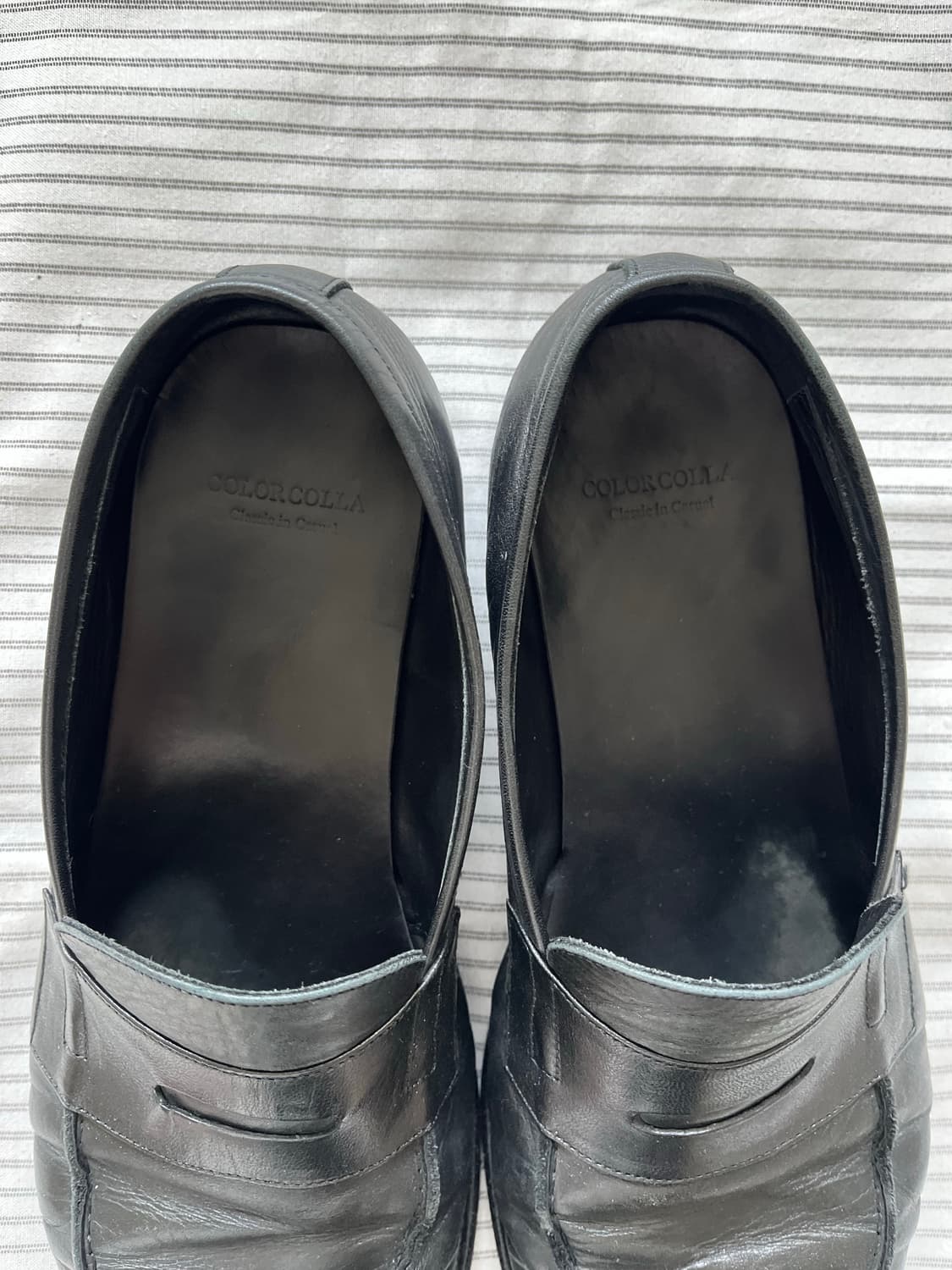 컬러콜라 10008 BK Horse 페니 로퍼 (270) 상품이미지5