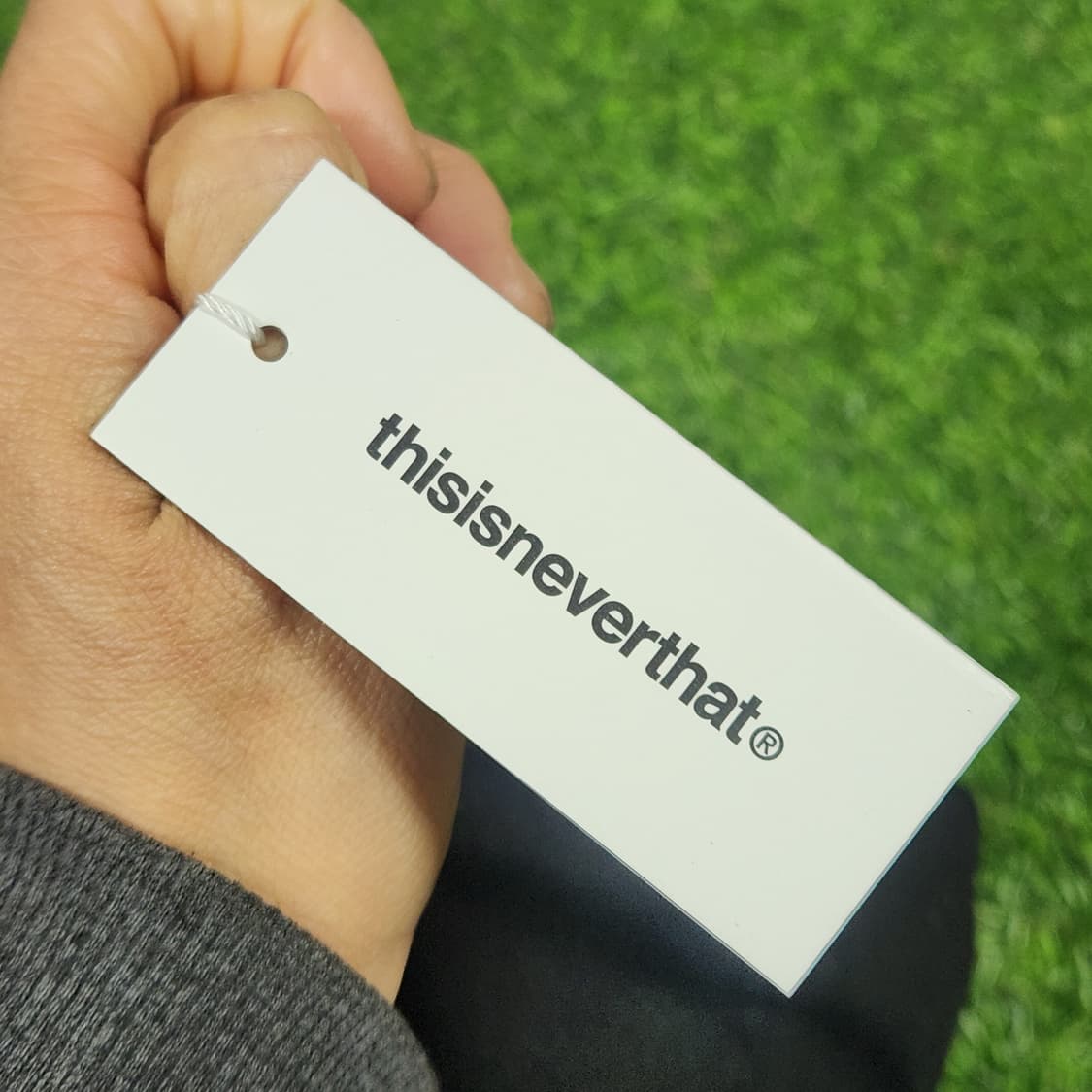 디스이즈네버댓 thisisneverthat KMU 자수 볼캡 블랙 (택O 상품이미지7