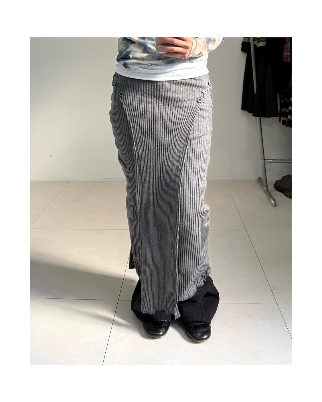 빈티지 롱 스커트 상품이미지1