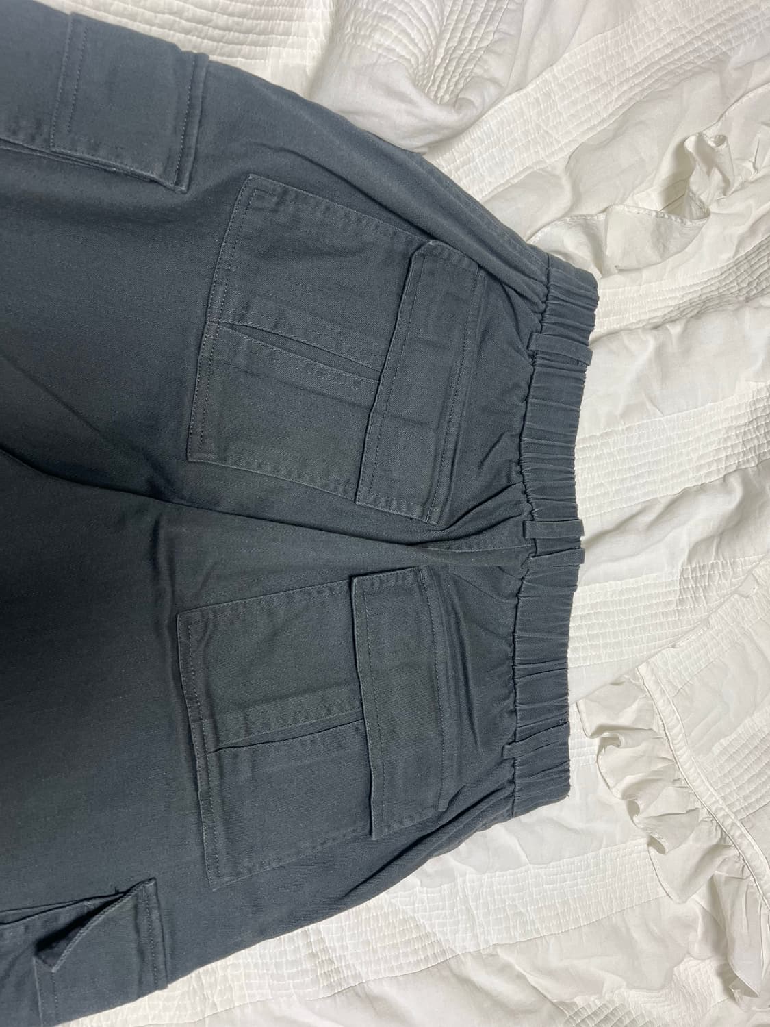 아캄 Washed Semi Wide Cargo Pants 그레이 상품이미지6