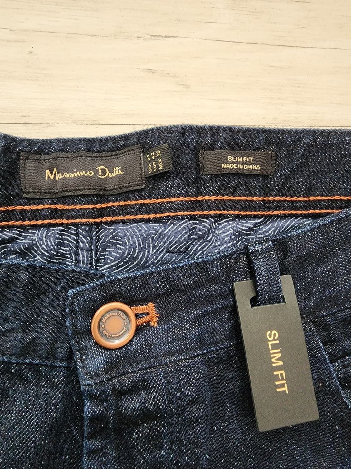 (새상품) 마시모두띠 셀비지 데님 팜. 31~32인치 상품이미지5