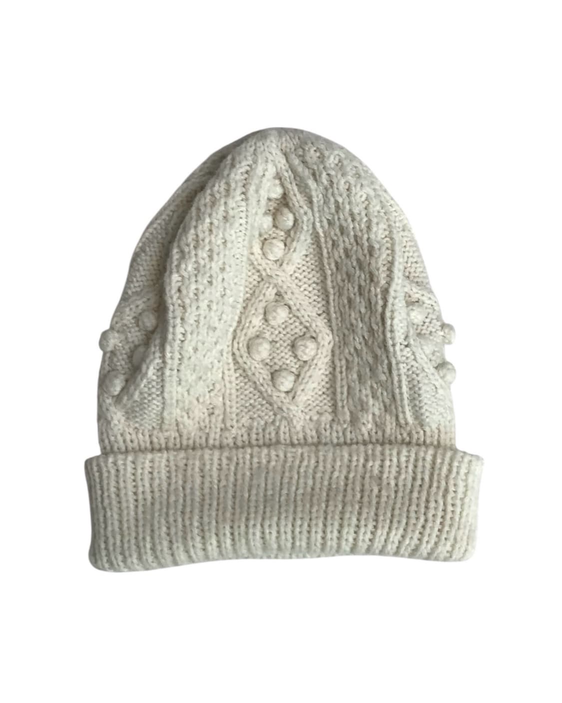 일본 빈티지 뜨개 비니 상품이미지1