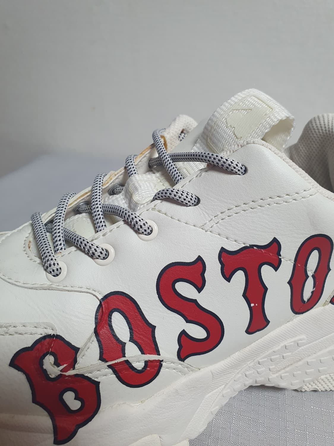 230mm MLB 빅볼청키 보스턴 레드삭스 크림 앤 레드 어글리 상품이미지5