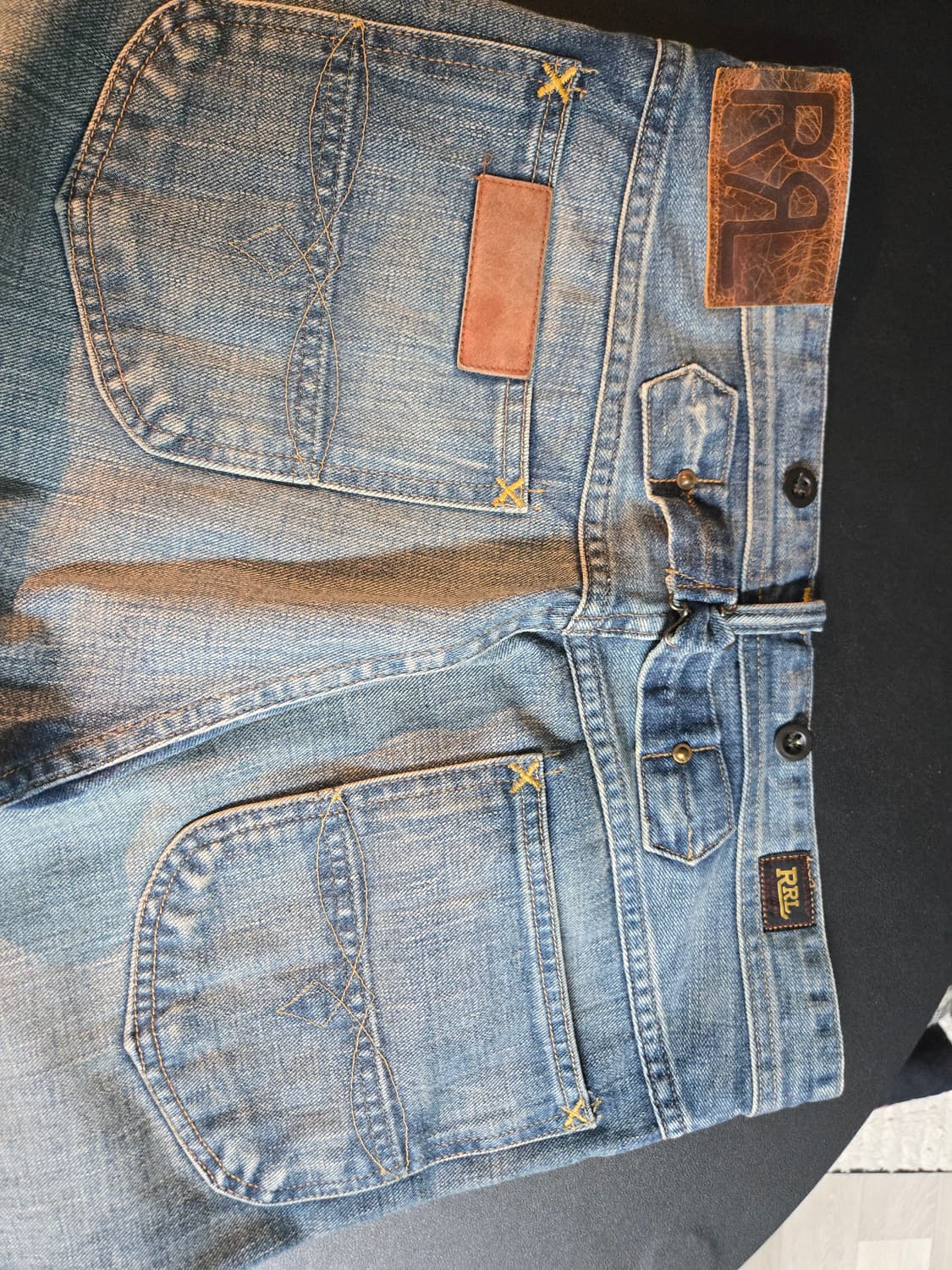 RRL  Slim Fit East-West Selvedge Jean 상품이미지6