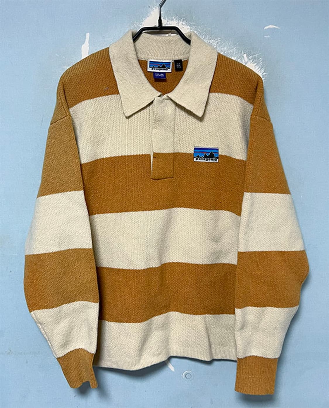 파타고니아 리사이클드 울 럭비 니트 남녀공용 오버핏 M 95 상품이미지1