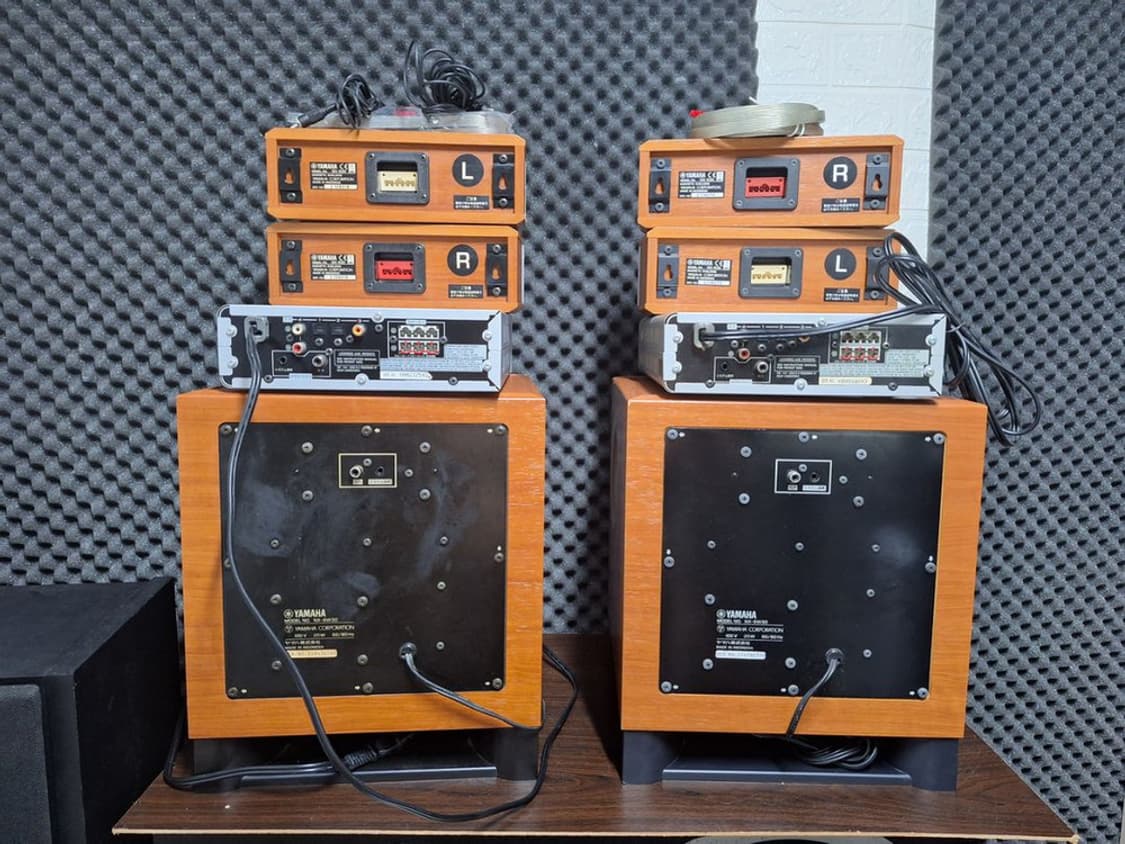 야마하 AVX‑S30 시네마 스테이션 2.1 홈시어터 스피커 빈티지 카페 상품이미지5