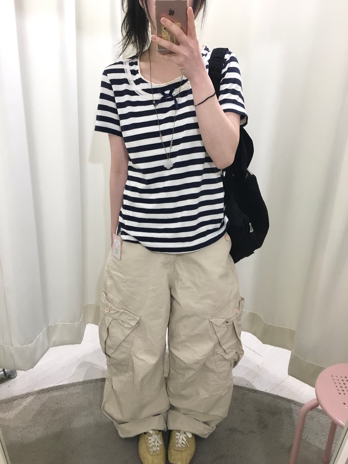 ribbon stripe t-shir 상품이미지3