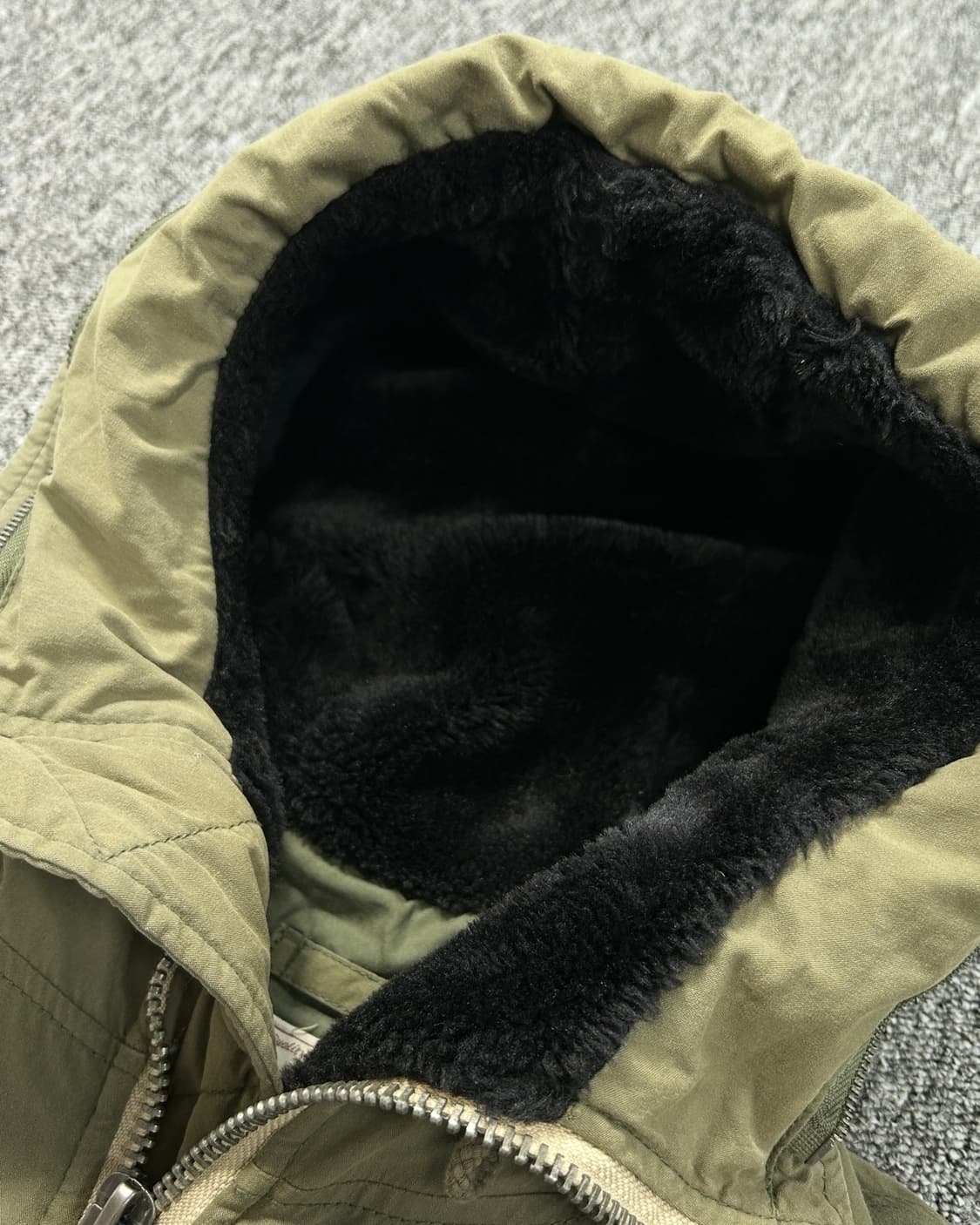 XTONZ 엑스톤즈 테스트 파일럿 헤비 파카 야상  상품이미지7