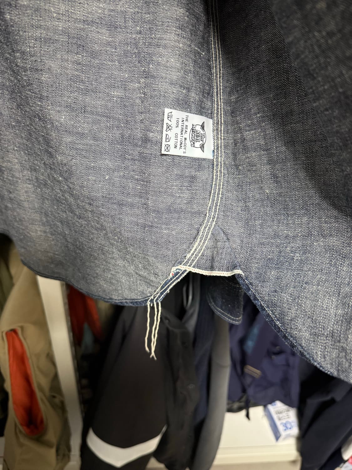 리얼맥코이 셔츠 논세탁 상품이미지4