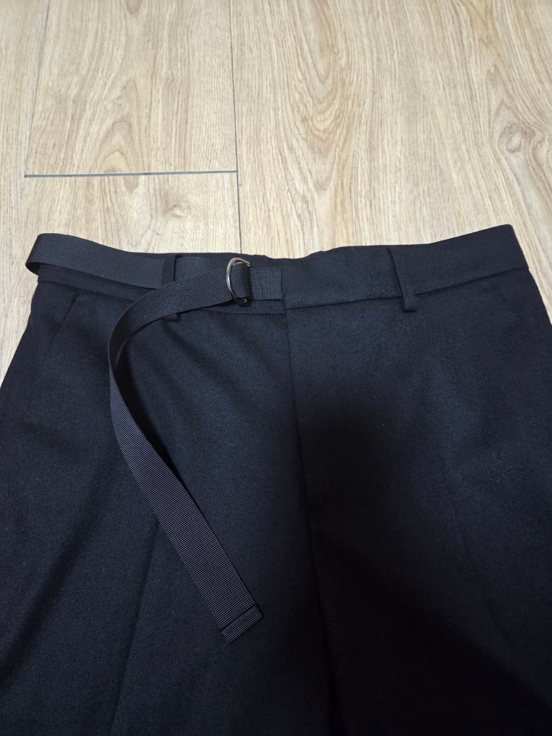 솔리드옴므 검정 슬랙스 상품이미지3