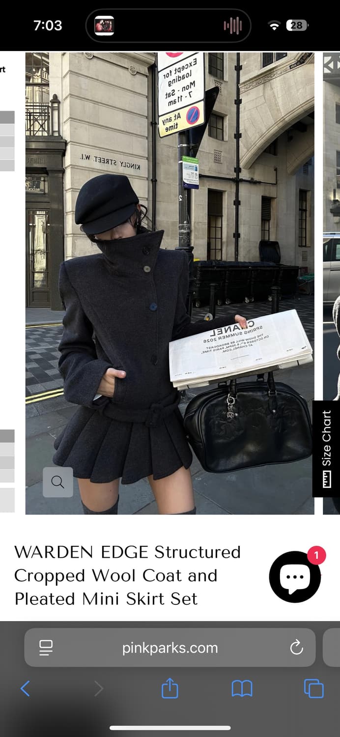 중브 중국 디자이너 브랜드 PINKPARKS 자켓 상품이미지1