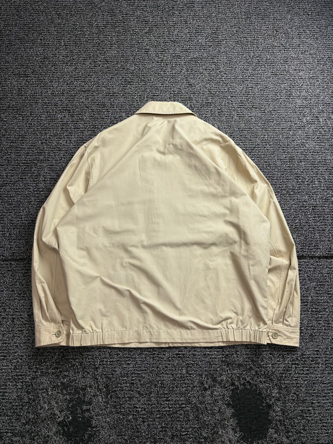 90s YSL 입생로랑 아카이브 미니멀 해링턴 블루종 자켓 3376 상품이미지6