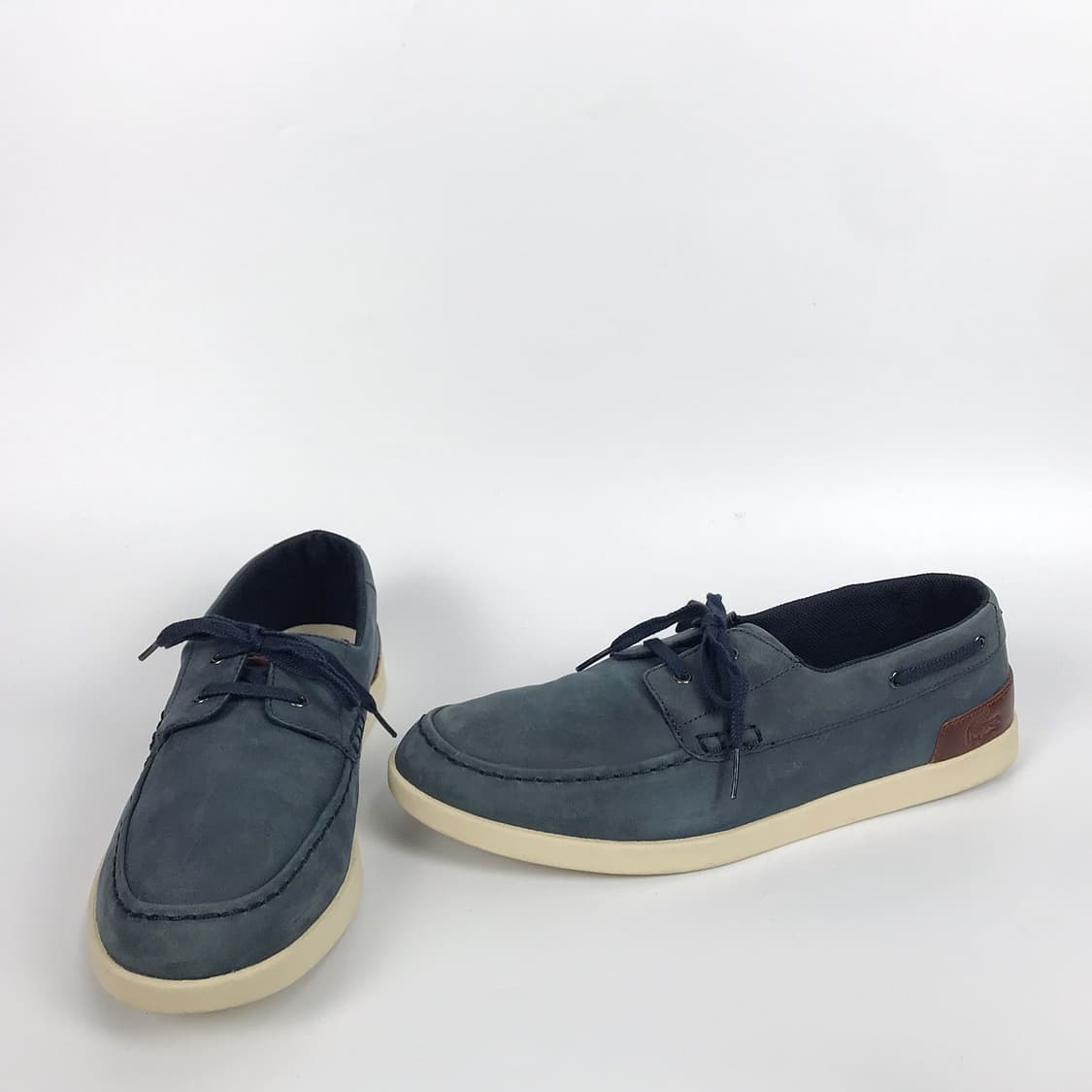 라코스테 스웨이드 보트 슈즈 스니커즈 신발 남성290 상품이미지1