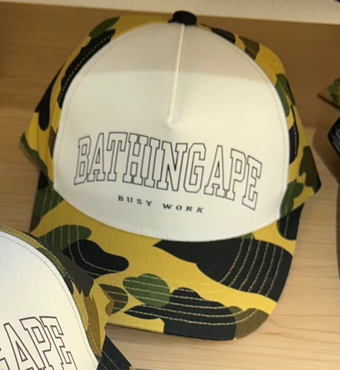 베이프 카모 황계 모자 상품이미지2