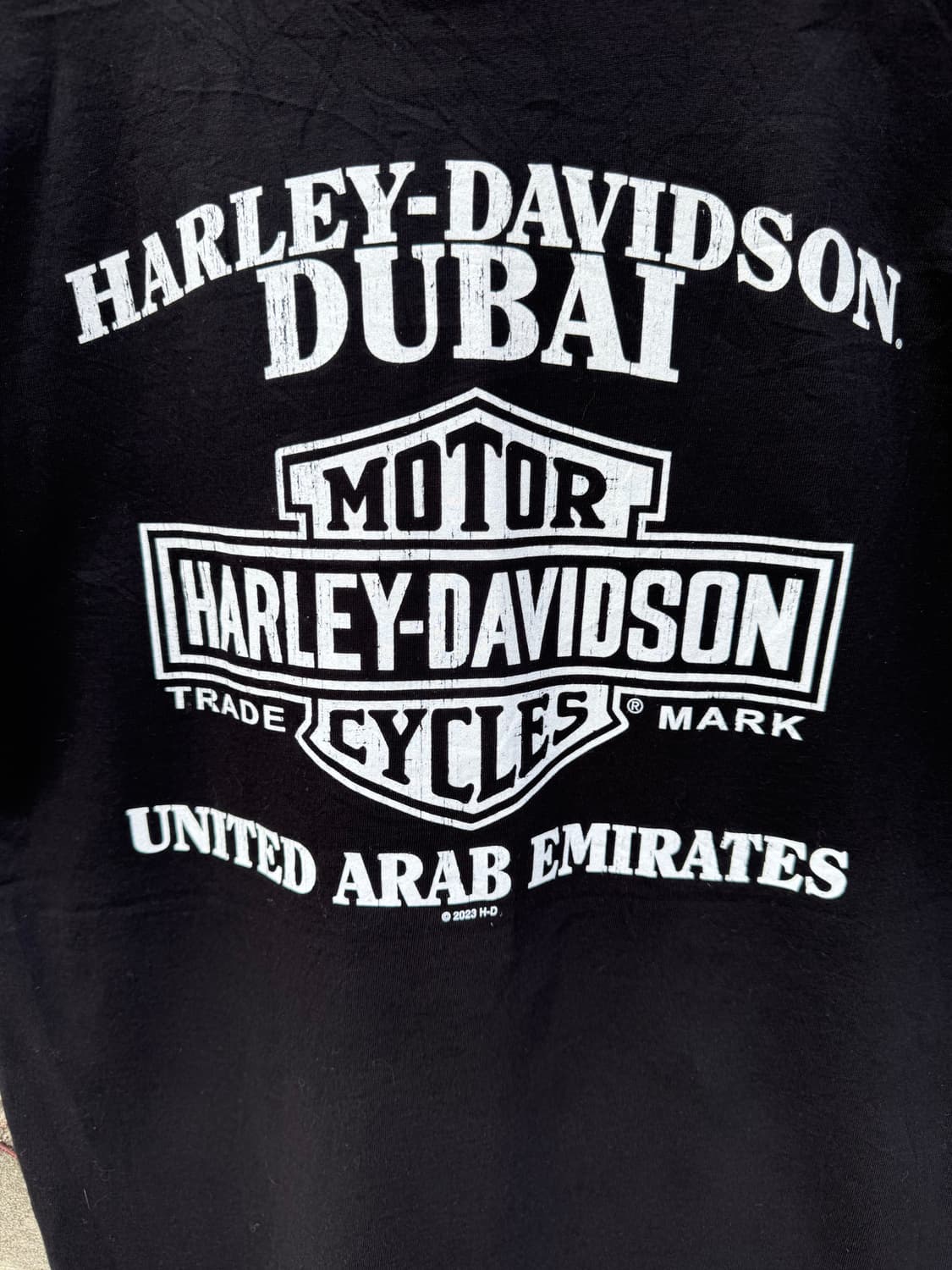 할리데이비슨 빈티지 2023 프린팅 반팔 티셔츠 데드스탁 상품이미지4