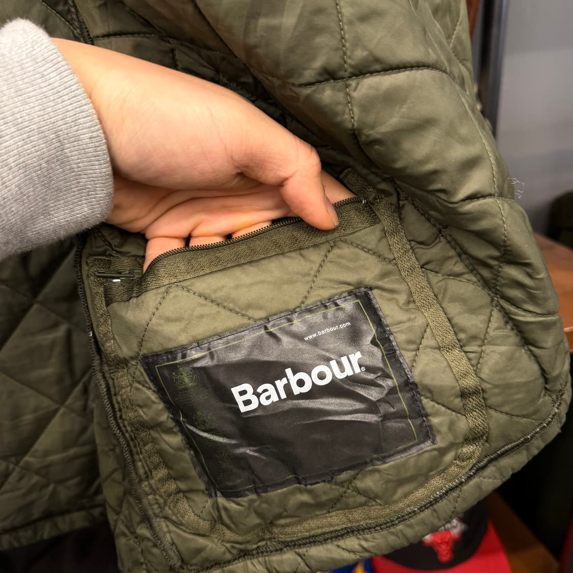 바버 헤리티지 리데스데일 퀼팅 자켓 인터네셔널 상품이미지5