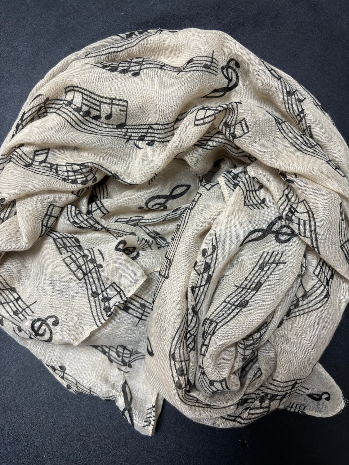 음표 스카프 상품이미지1