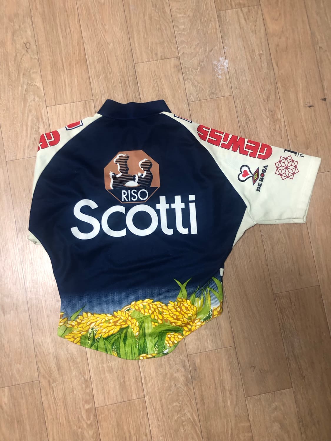 빈티지 사이클링 코르셋 반팔티 상품이미지3