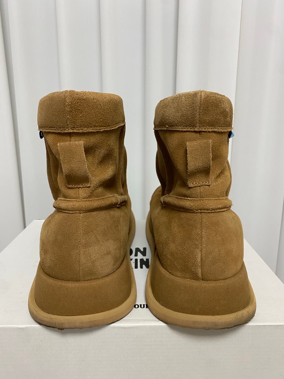 Kinchi x Non Parking N Road Boots Brown  상품이미지5
