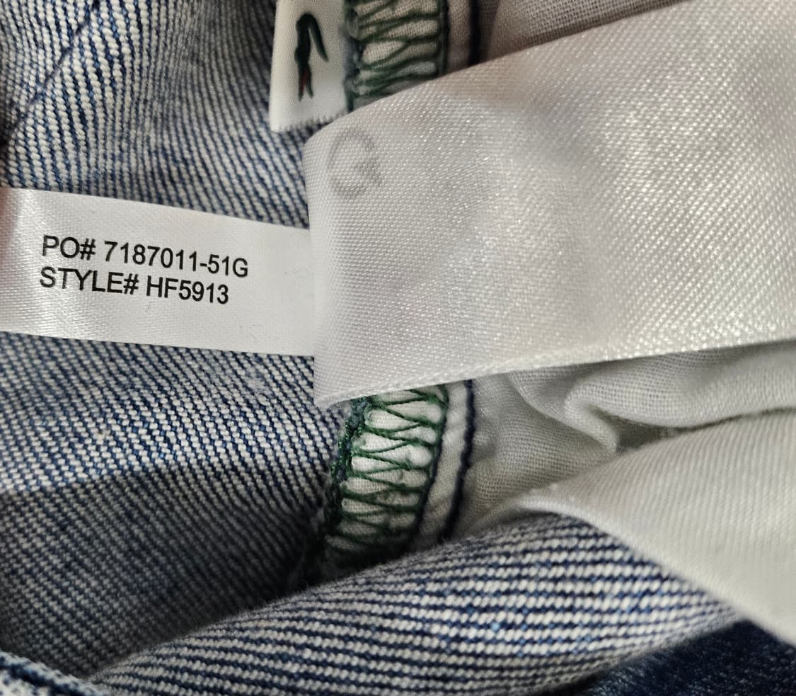 라코스테 여성용 세미 부츠컷 데님 26~27 상품이미지6