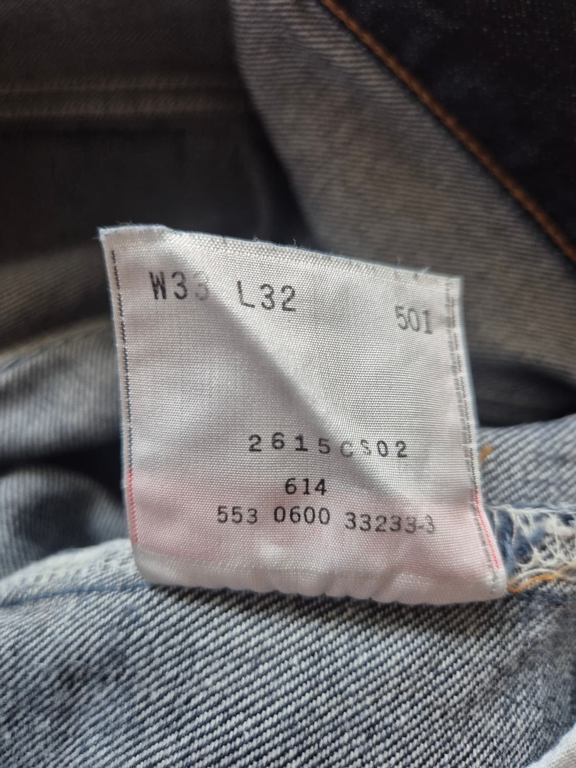 90s 리바이스 501 33x32 made in usa(일본판) 상품이미지6