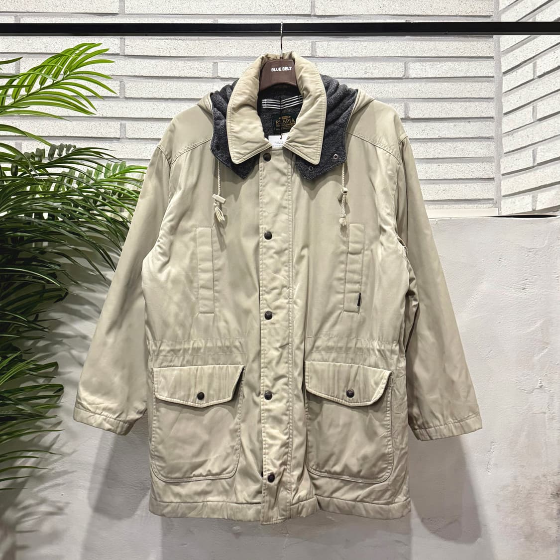 ELSPIA COLLECTION 아웃도어 코튼 마운틴파카 기모안감 디테일 상품이미지1