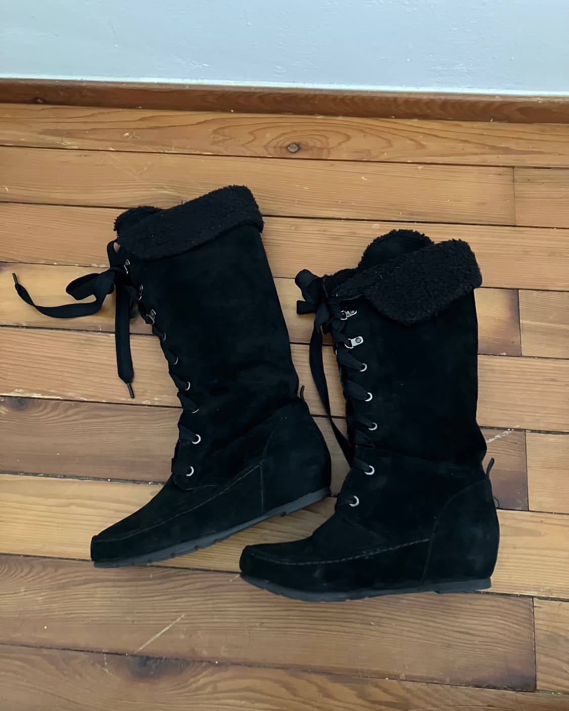 블랙 롱부츠 상품이미지5