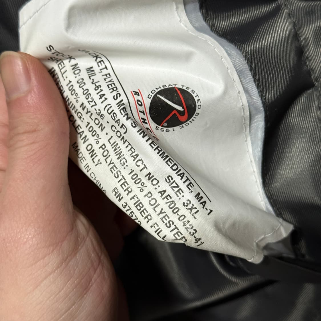 로스코 빅사이즈 리버시블 Ma-1 플라이트 봄버 자켓 상품이미지6