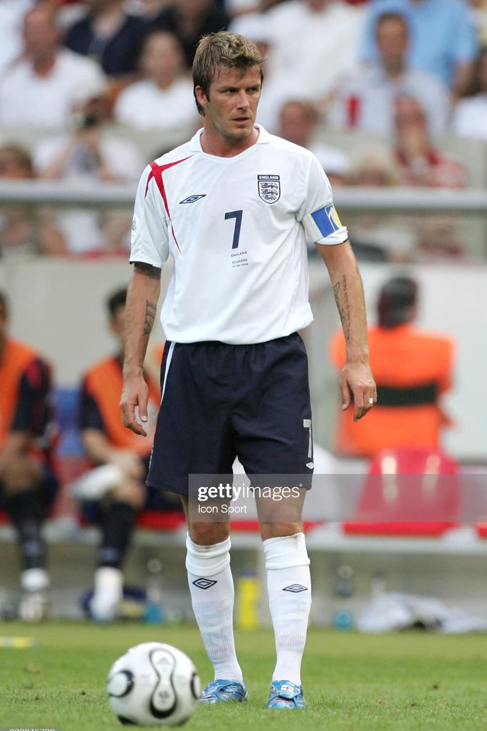 2006월드컵 잉글랜드 국대 베컴 축구유니폼 엄브로 상품이미지8