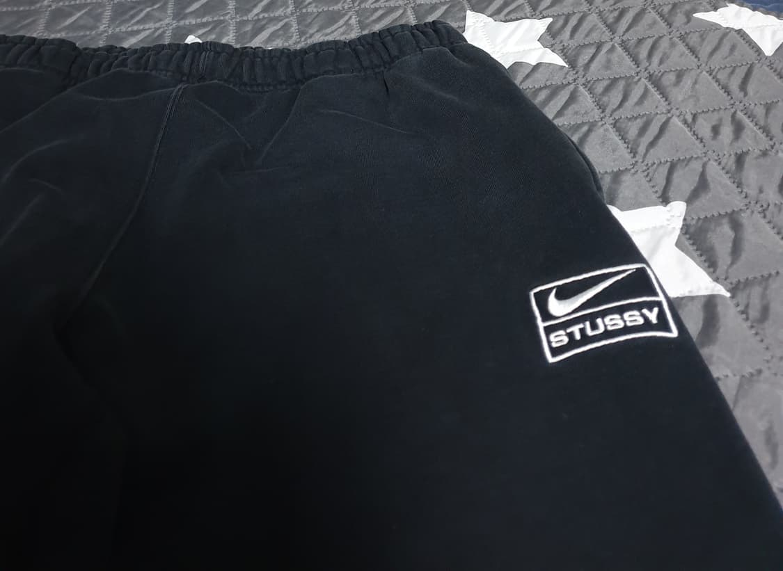 나이키X스투시  NRG 워시드 플리스 팬츠 (L) DO5296-010 상품이미지2