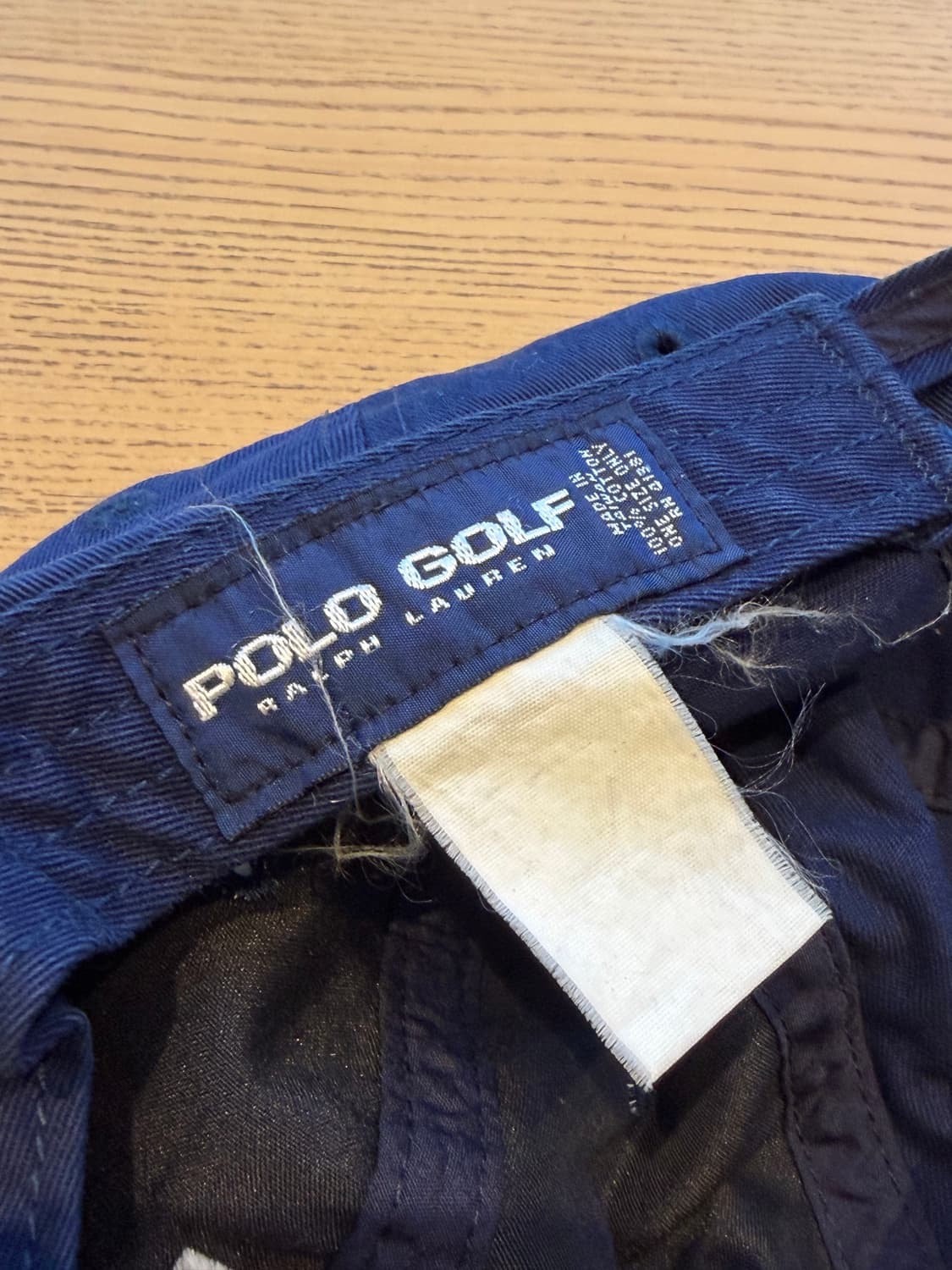 90s 올드 POLO 폴로 랄프로렌 골프 빈티지 볼캡 상품이미지4